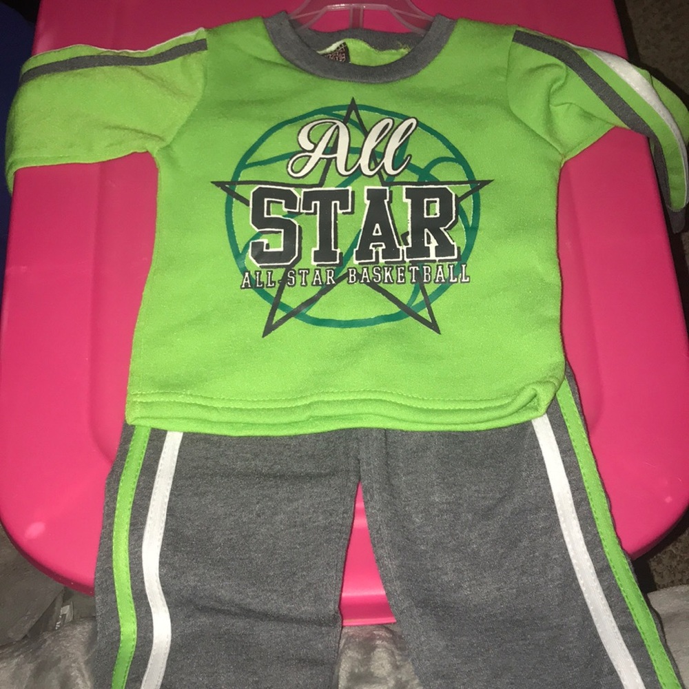 Boys matching sweat outfit